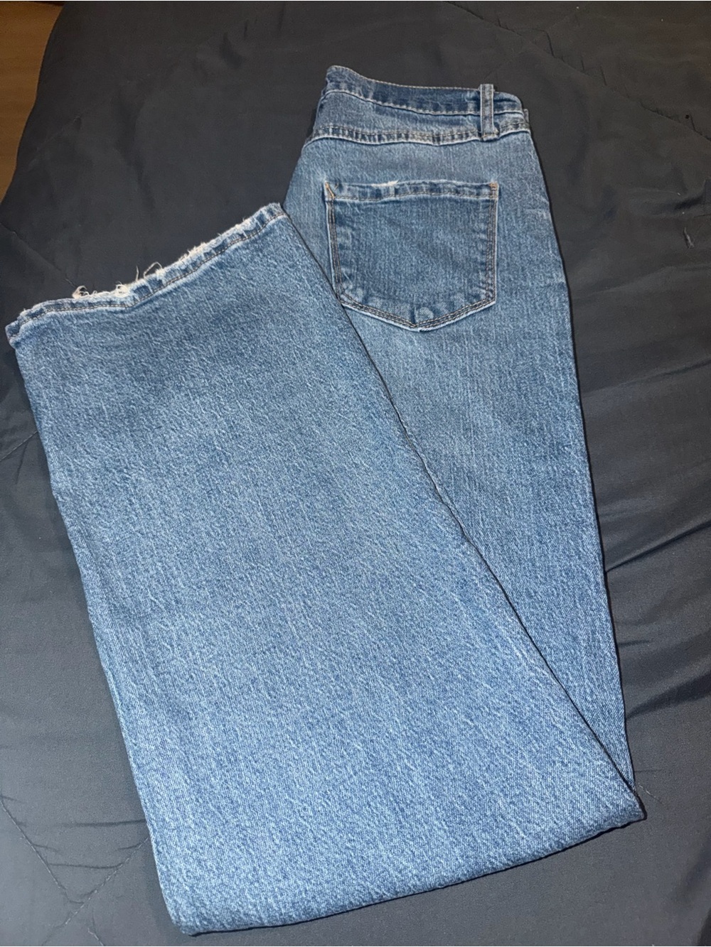 Kensie Men's Straight-Leg Jeans in Light Blue Denim